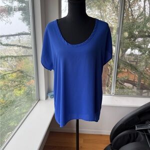 Lush Cobalt Blue Short Sleeve Tee